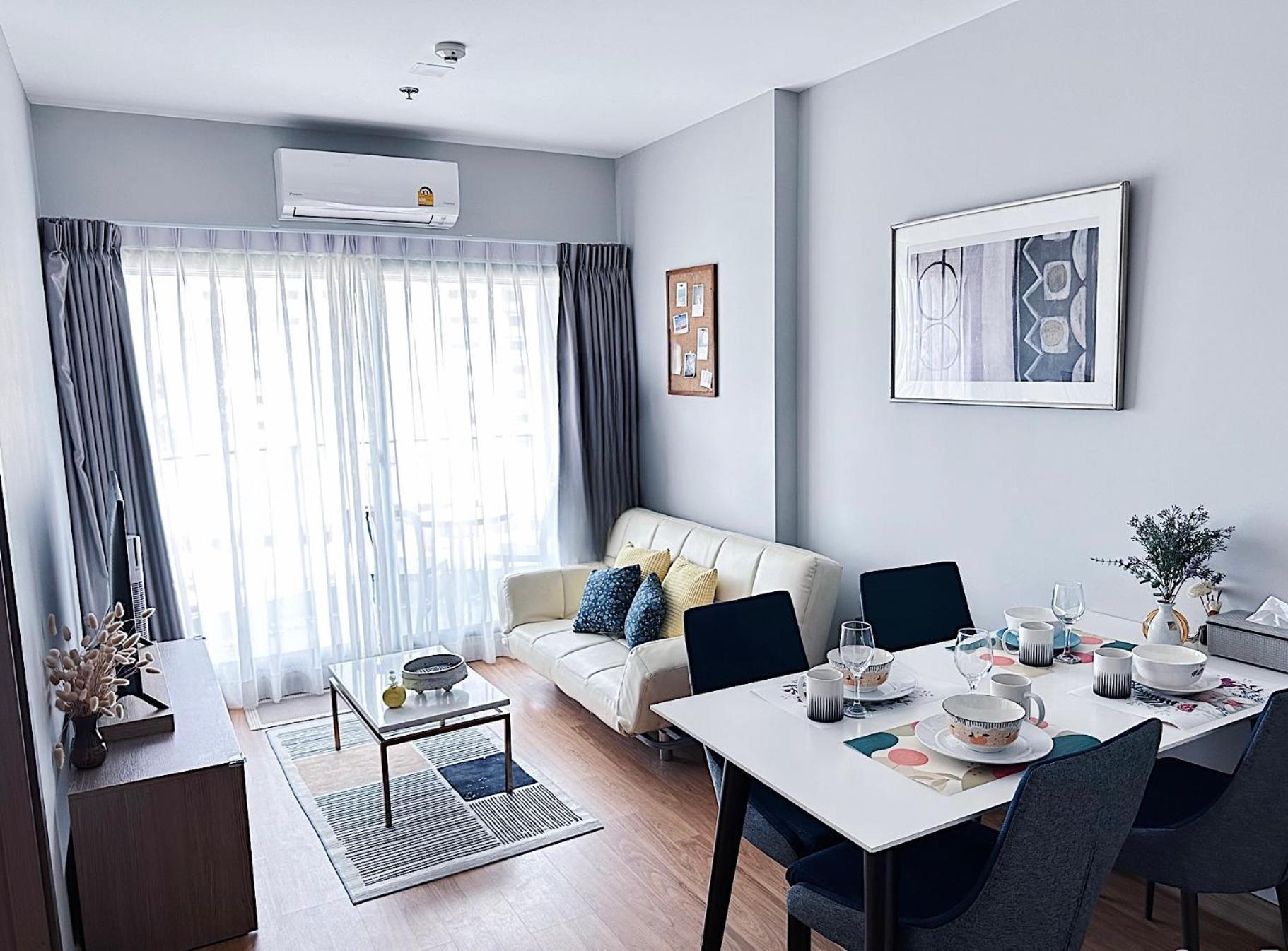 New & Cozy 2 Bedroom @ The Astra Sky River צ'יאנג מאי מראה חיצוני תמונה