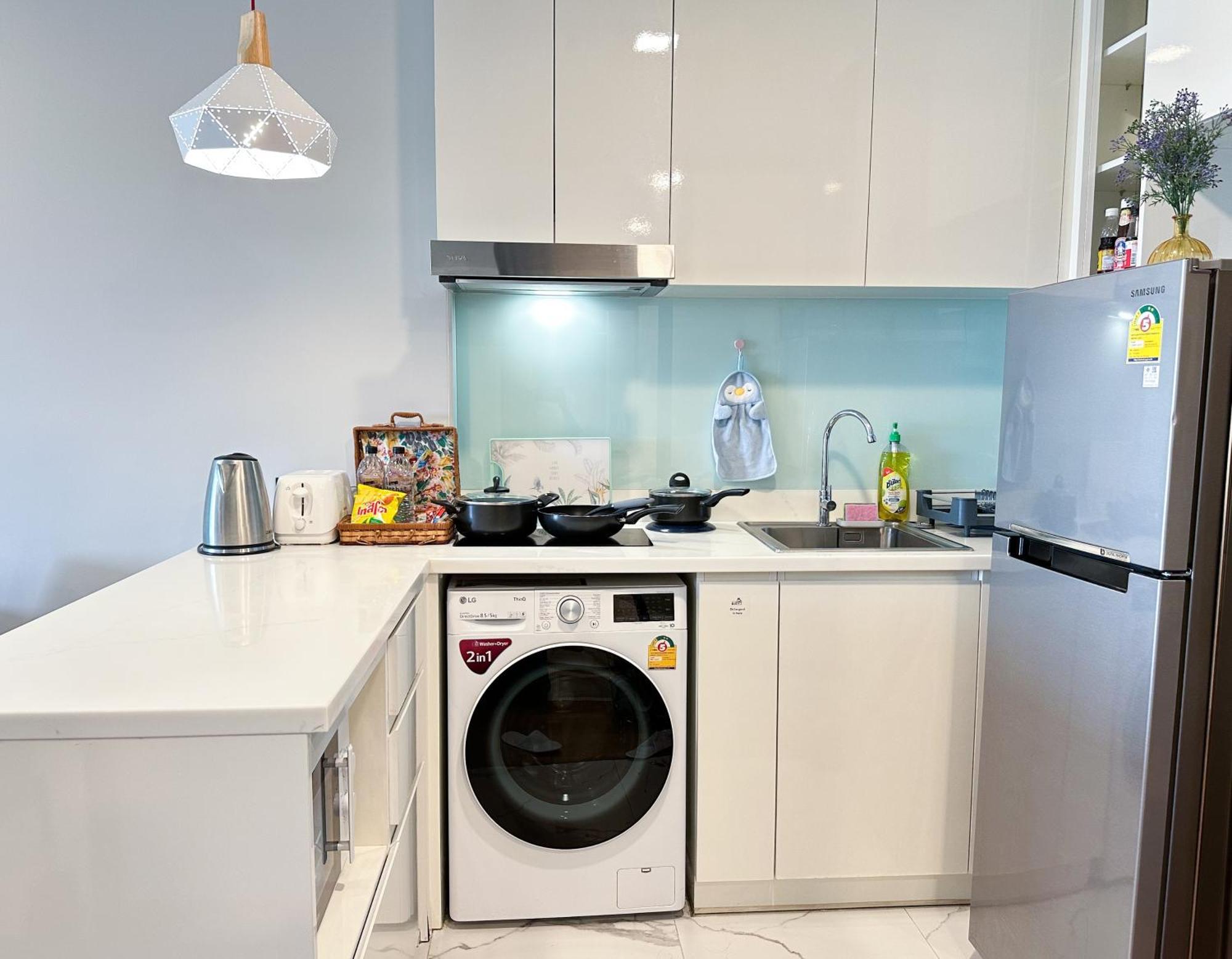 New & Cozy 2 Bedroom @ The Astra Sky River צ'יאנג מאי מראה חיצוני תמונה